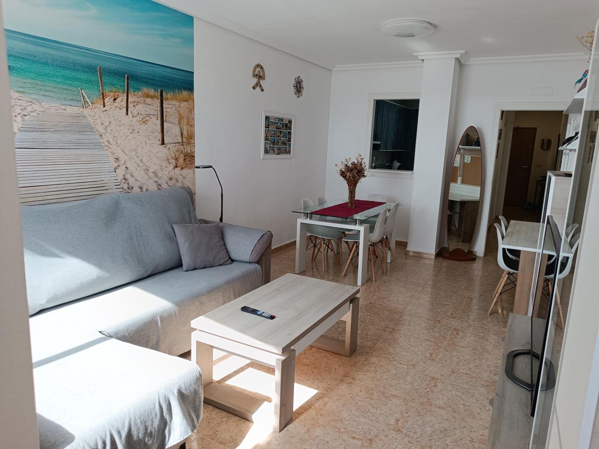 Piso Primera Linea Playa Almería Exterior photo